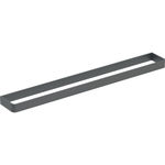 Toallero Geberit para muebles del baño: 42.4x1.9x4.9cm, Lava / Con pintura polvo al horno mate